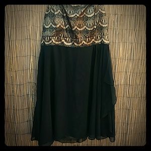 City Chic Strapless Cocktail dress